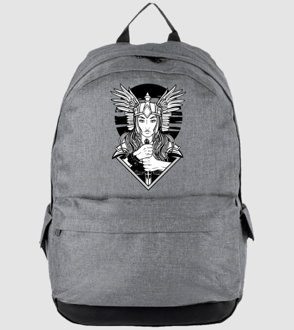 Zeița Valkyrie model gri pe tricou
