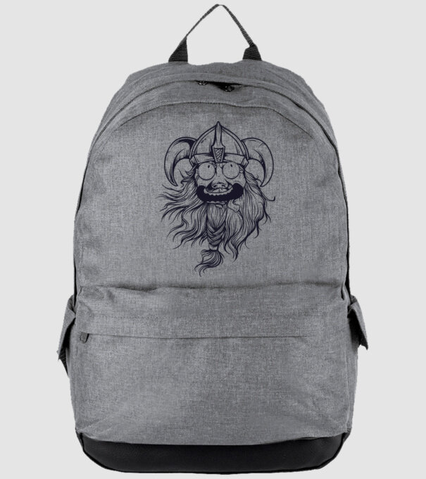 Viking model gri pe tricou