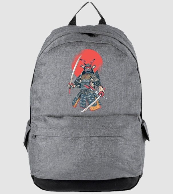 Vintage Samurai tricou arte marțiale orientale model gri pe tricou