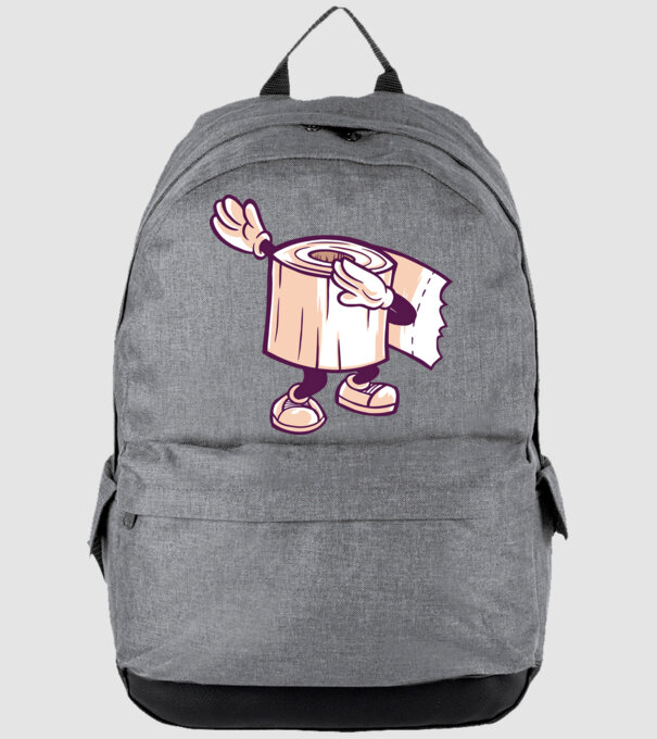 Hârtie igienică DAB model gri pe tricou
