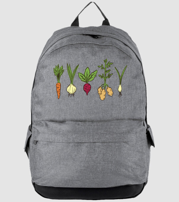Legume model gri pe tricou