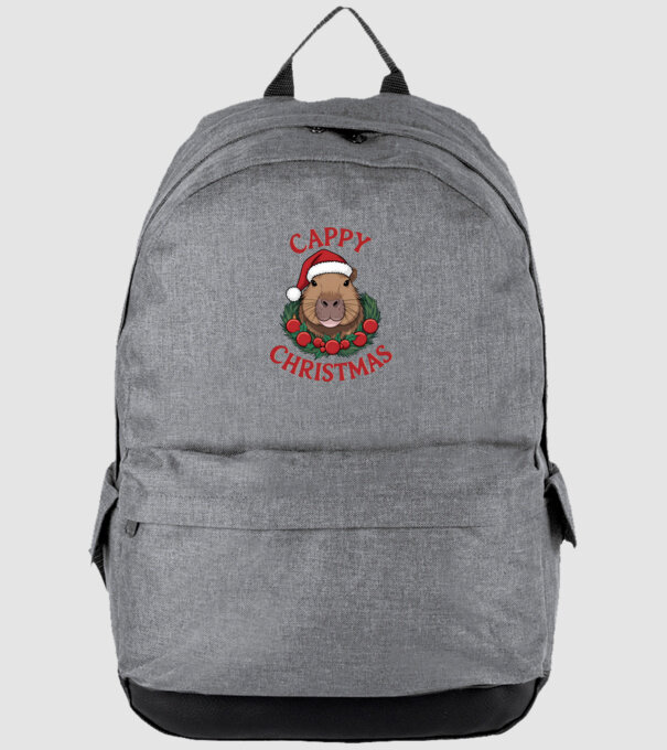 Cappy Christmas 2 model gri pe tricou