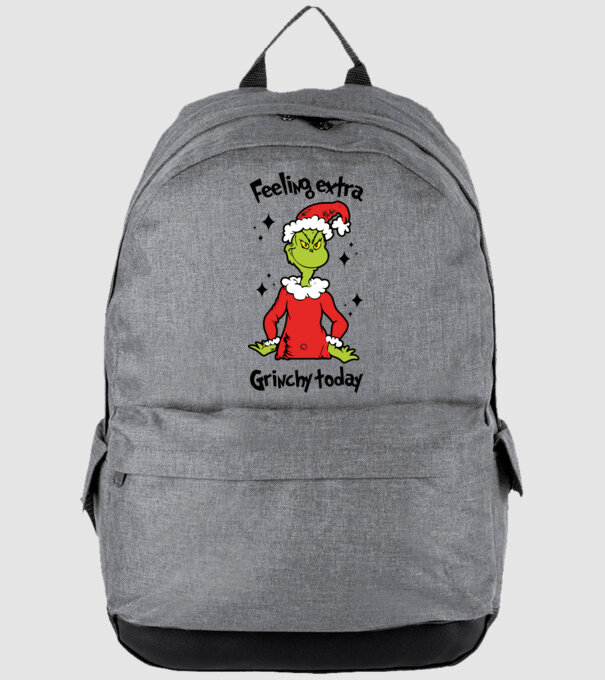 Feeling extra Grinchy today model gri pe tricou