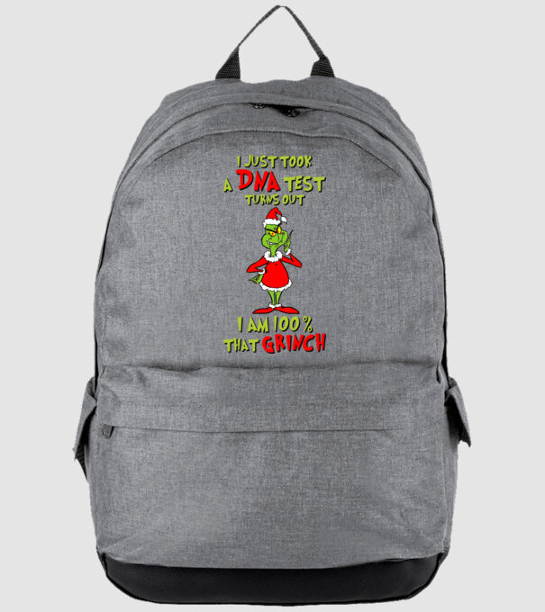 I just took a DNA test - I am Grinch model gri pe tricou