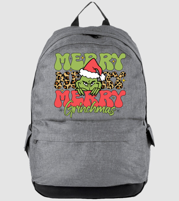 Merry Grinchmas model gri pe tricou
