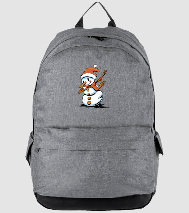 om de zăpadă Dab model gri pe tricou