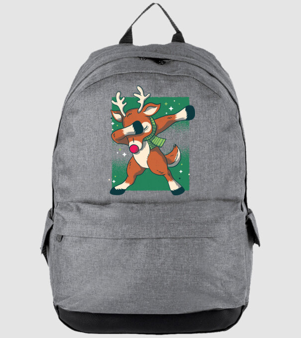 Rudolph DAB model gri pe tricou