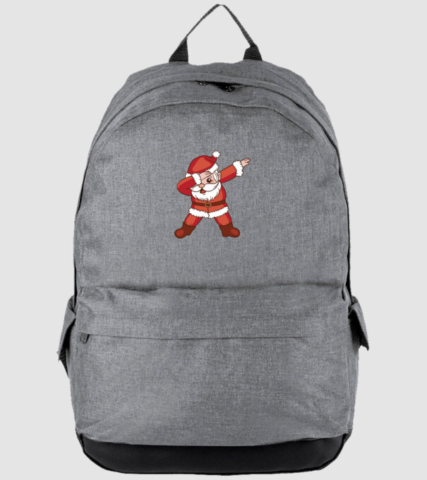 Santa Dab model gri pe tricou