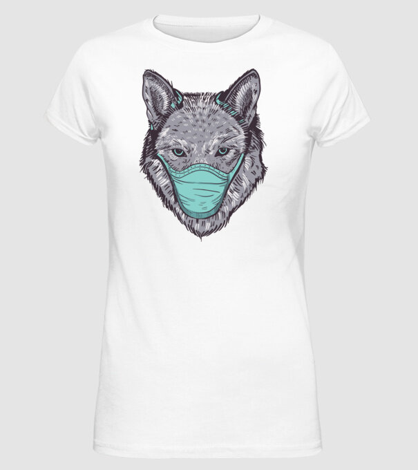 model alb pe tricou