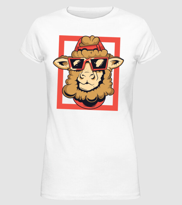 Miel cool model alb pe tricou