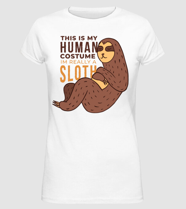 De fapt, sunt Leneș model alb pe tricou