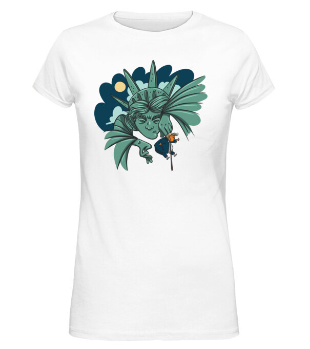  model  pe tricou