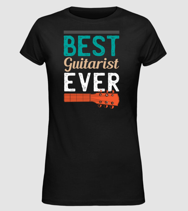 Best Guitarist Ever - Cel mai bun chitarist model negru pe tricou