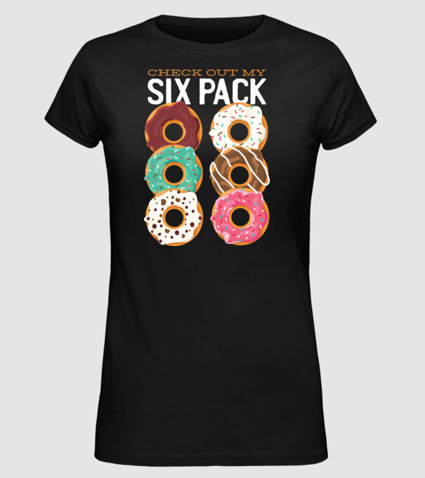 Check out my Six Pack model negru pe tricou