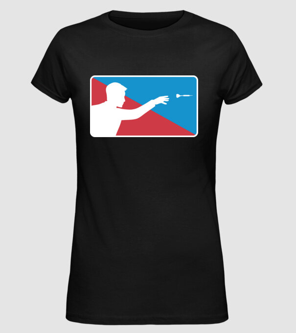Darts MLB model negru pe tricou