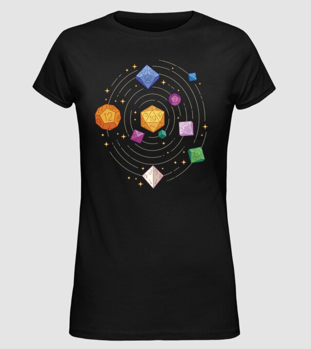 As de pică model negru pe tricou