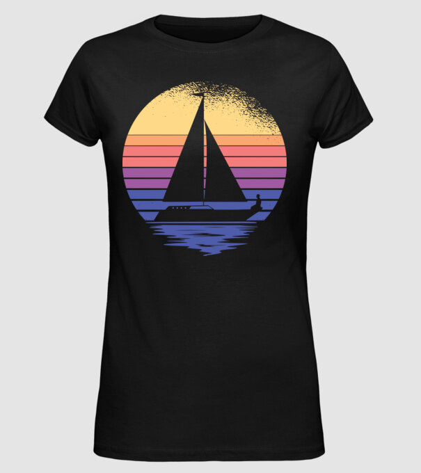 Navigație model negru pe tricou