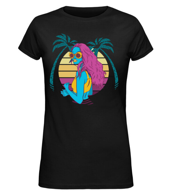  model  pe tricou