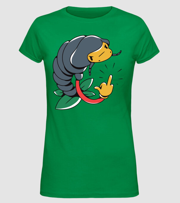 Izopodă model verde pe tricou