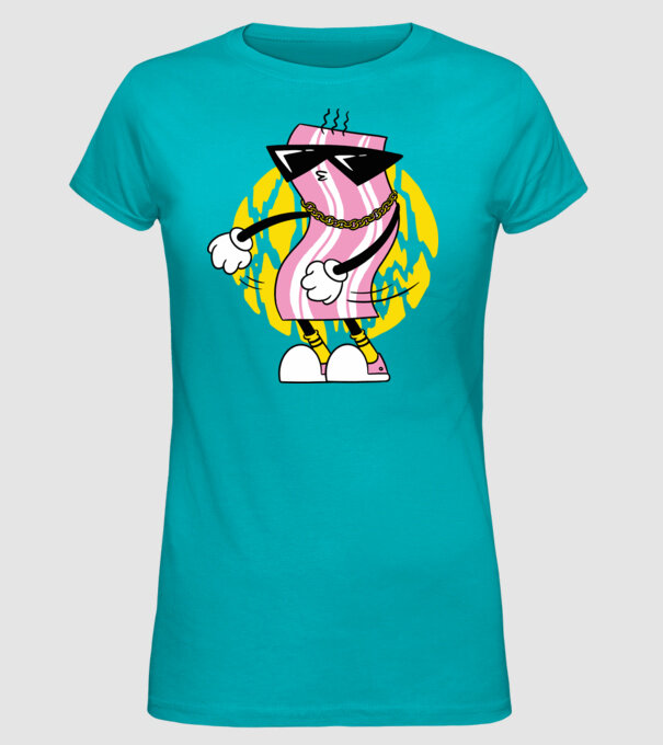 Șuncă DAB model turcoaz pe tricou