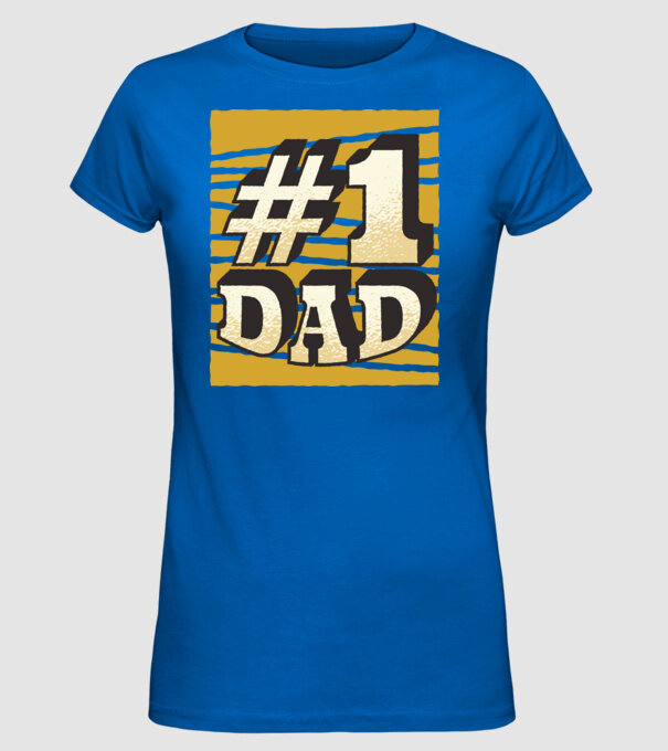 Tata 01 model albastru regal pe tricou