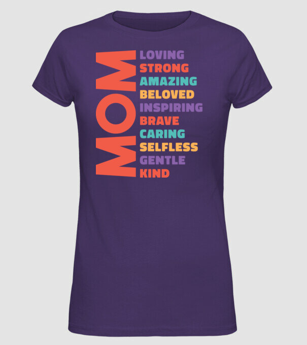Caracteristici mamă model mov pe tricou