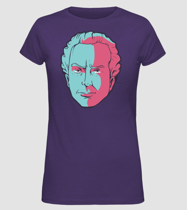 Immanuel Kant model mov pe tricou