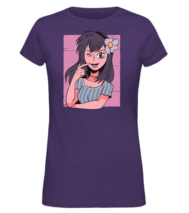  model  pe tricou