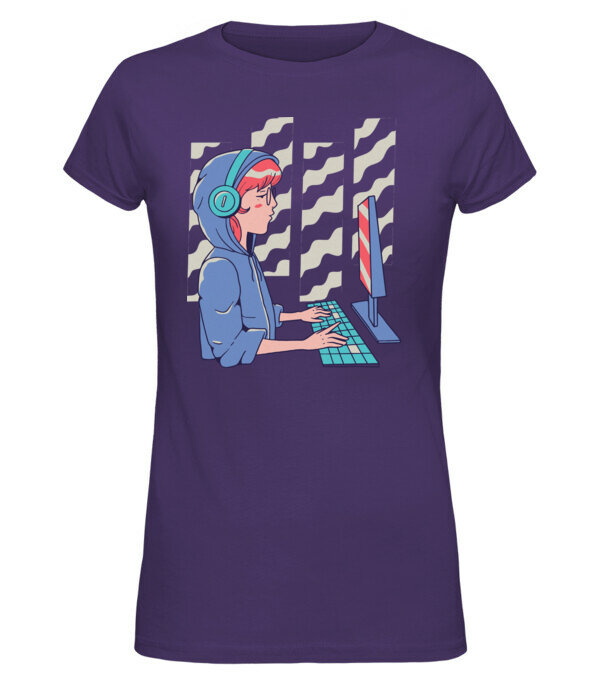  model  pe tricou