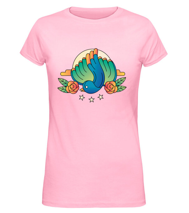  model  pe tricou