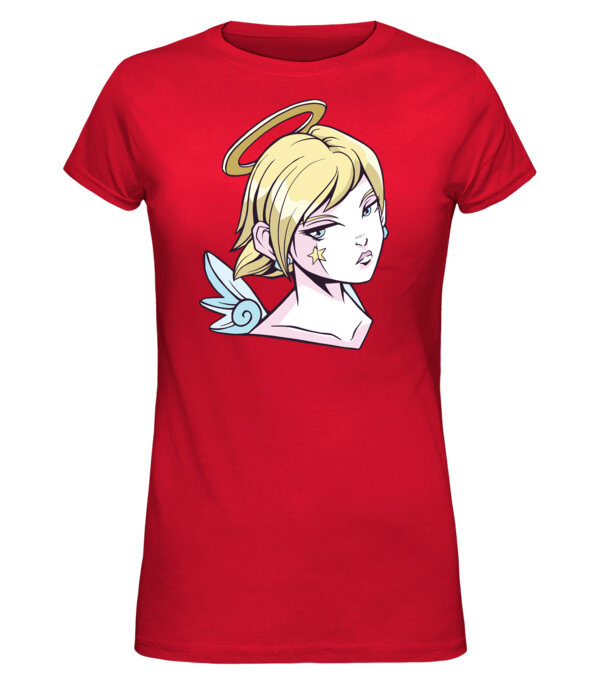  model  pe tricou
