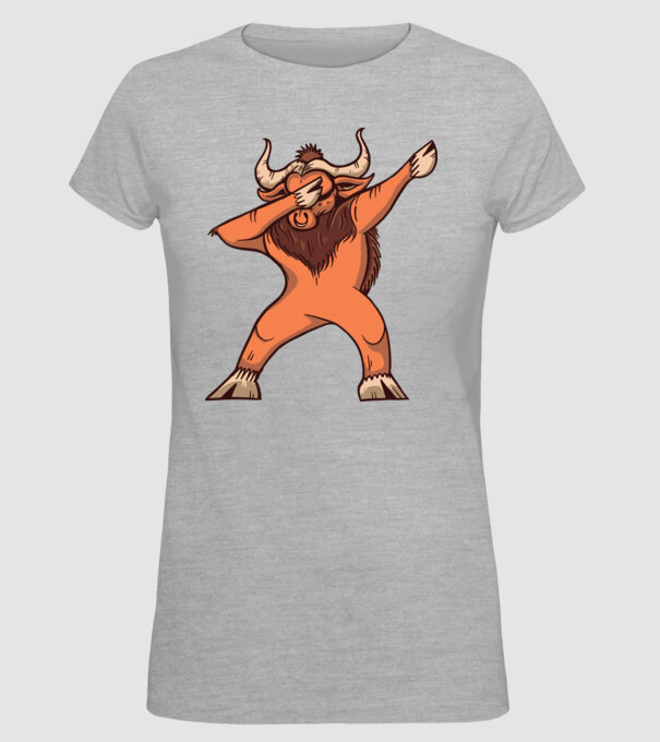 Bivol DAB model gri pe tricou