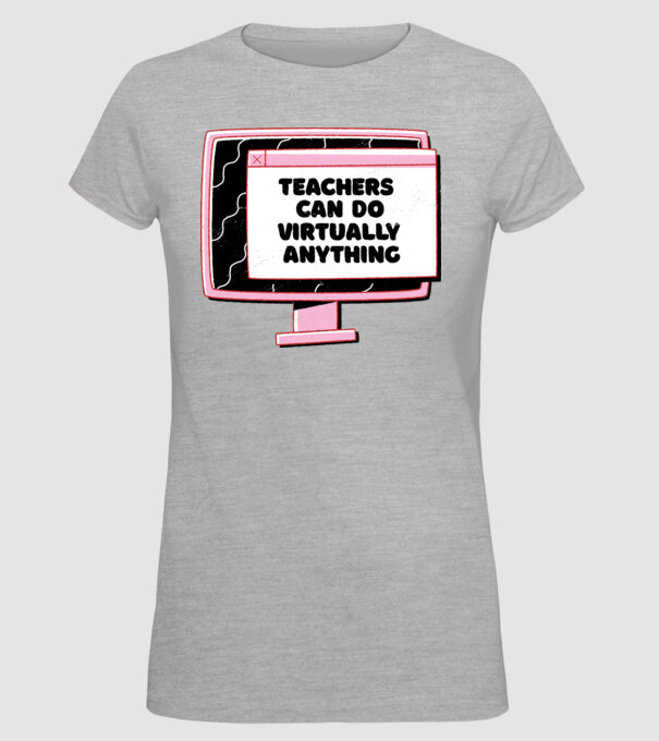 Home Office Pentru profesori model gri pe tricou