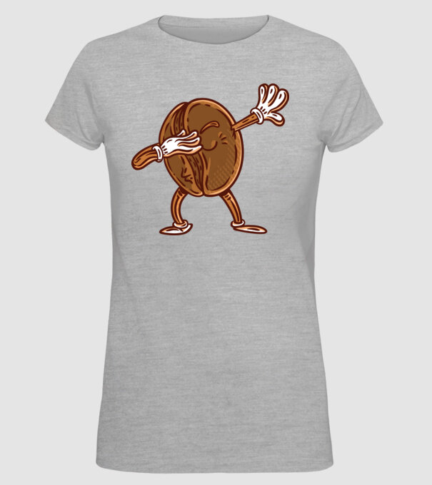 Cafea DAB model gri pe tricou