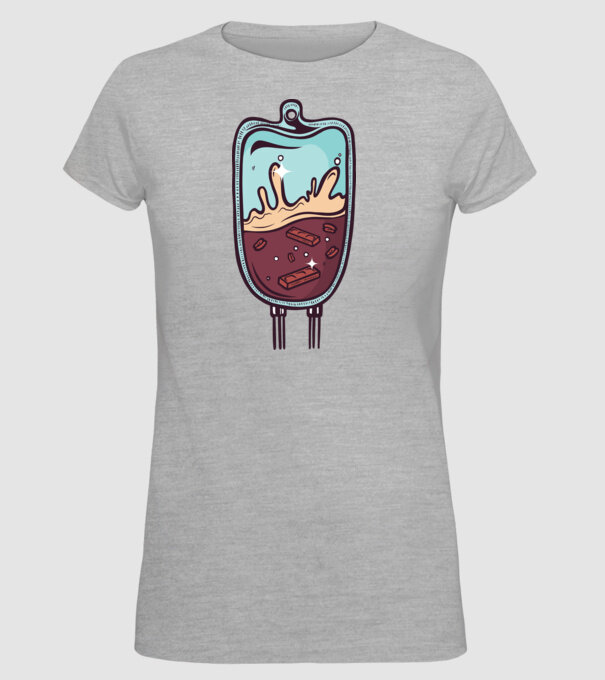 Porter Infuzie model gri pe tricou