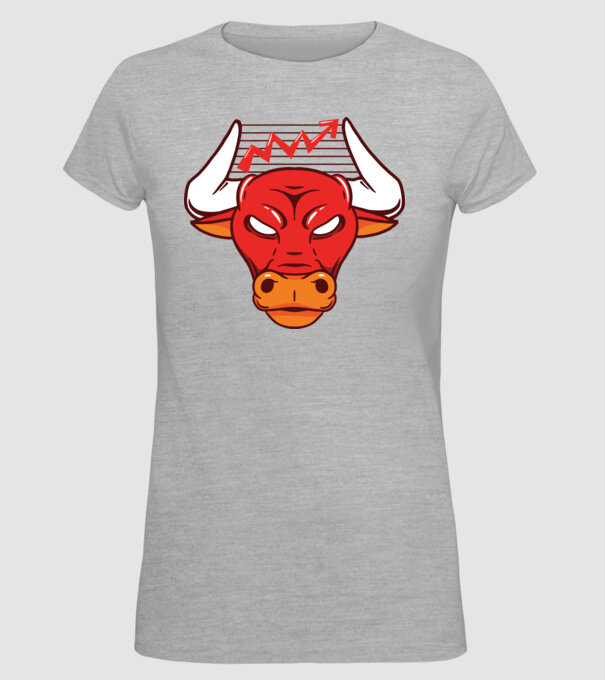 Bursa de Valori Taur model gri pe tricou