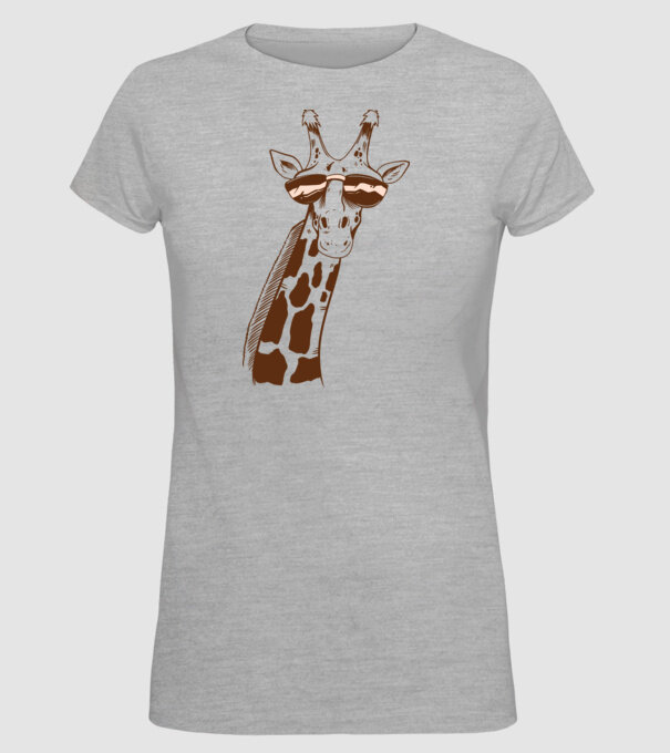 Cap Girafă model gri pe tricou