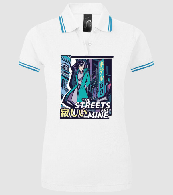 Anime Vaporwave benzi desenate model alb pe tricou