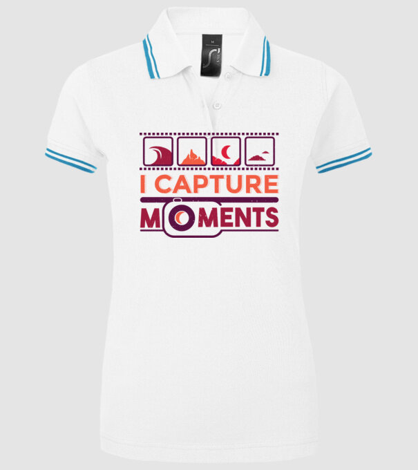 Prind momentele - Fotograf model alb pe tricou
