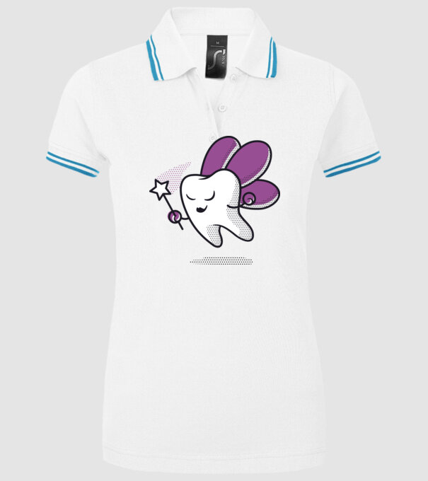 Zâna Măseluță model alb pe tricou