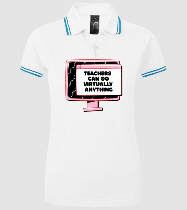 Home Office Pentru profesori model alb pe tricou