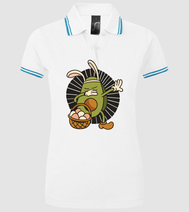 Avocado de Paște DAB model alb pe tricou