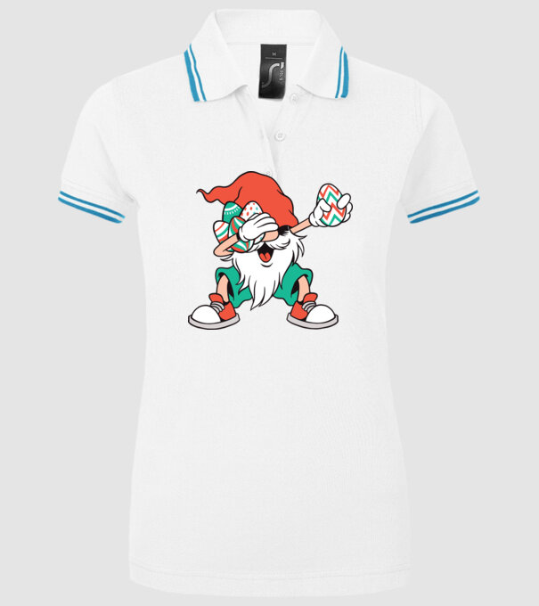 Elf de Paște DAB model alb pe tricou