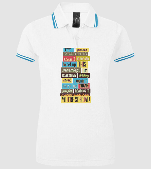 If you can read this then i managed to get up this morning model alb pe tricou