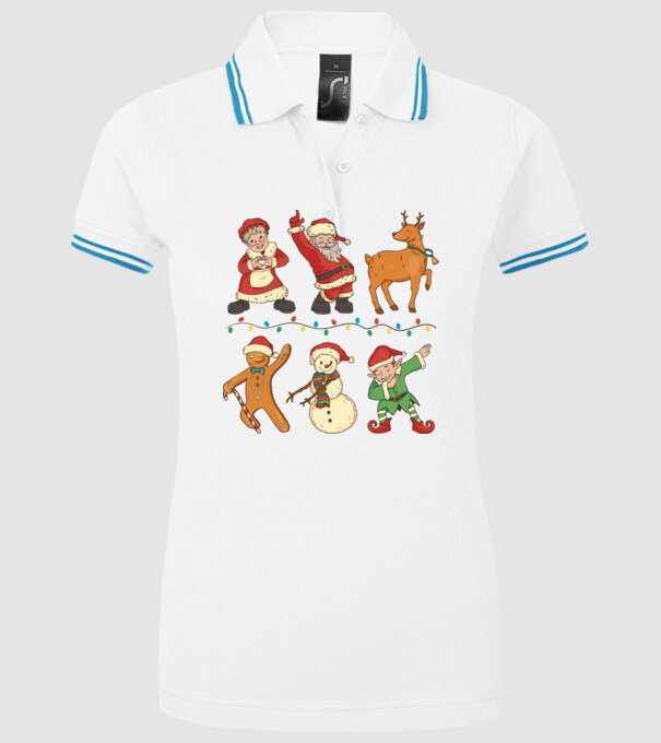 Crăciun DAB model alb pe tricou