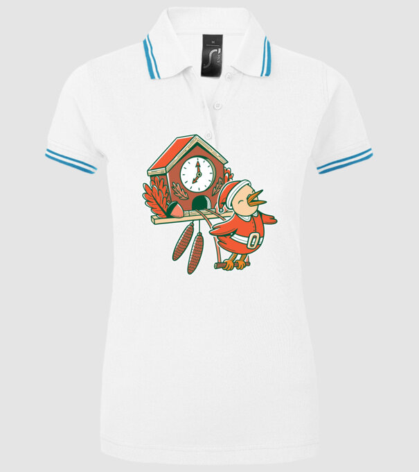 Cuc de Crăciun model alb pe tricou