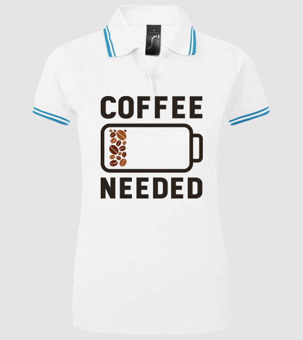 Am nevoie de cafea model alb pe tricou
