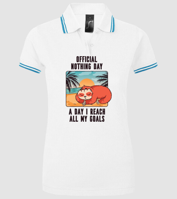 Leneș - Odihnă oficială model alb pe tricou