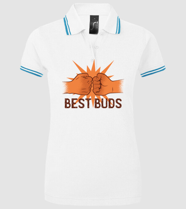 Cei mai buni prieteni model alb pe tricou