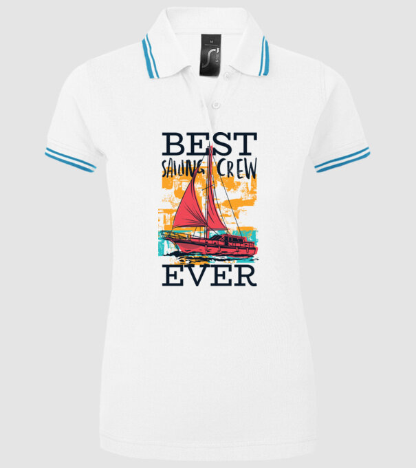 Cea mai bună echipă de navigație model alb pe tricou